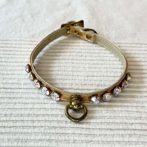 Rhinestone Jewelled Dog Collar - Picture 3 of 12